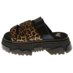 Dr.Martens ドクターマーチン MATTISON SLIDE スライドサンダル レオパード 41110200 ブラック/ベージュ
