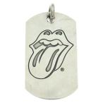 CHROME HEARTS クロムハーツ D TAG LRG LTD リップアンドタンドッグタグ ラージドッグタグネックレストップ シルバー