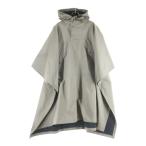 HYKE ハイク 20AW コットン混 フード ケープコート グレージュ レディース 202-17250