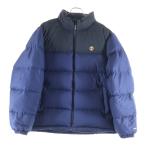 Timberland ティンバーランド ロゴプリント ダウンジャケット ネイビー/ブラック TBC0YH6N
