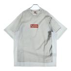 シュプリーム 24SS ×MM6 Maison Margiela Box Logo Tee エムエムシックスメゾンマルジェラ ボックスロゴプリント半袖Tシャツ ホワイト