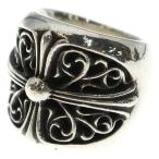 ショッピングCHROME CHROME HEARTS クロムハーツ CLASSIC OVAL クラシックオーバルクロス リング シルバー BCA340