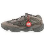 adidas アディダス YEEZY 500 Brown Clay GX3606 イージーブースト500 ブラウンクレイ ローカットスニーカー US9.5/27.5cm ブラウン