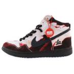 NIKE ナイキ 【観賞用 2005年製】DUNK HIGH PRO SB MELVINS/血 305050-103 ダンク メルヴィンス ハイカットスニーカー US9/27cm ホワイト
