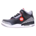 ナイキ AIR JORDAN 3 RETRO BLACK CEMENT 2011 136064-010 エアジョーダン3 ブラックセメント ハイカットスニーカー ブラック US9.5/27.5cm