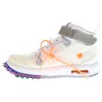 NIKE ナイキ ×OFF-WHITE AIR FORCE 1 MID SP DO6290-100 オフホワイト エアフォース1 ミッドカットスニーカー US8.5/26.5cm