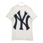 SUPREME シュプリーム 15SS×New York Yankees Box Logo Tee ニューヨークヤンキース ボックスロゴ半袖Tシャツ ホワイト