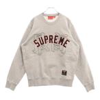 SUPREME シュプリーム 20SS Kanji Logo Crewneck 漢字ロゴクルーネックスウェットトレーナー グレー