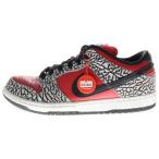 ナイキエスビー 12SS ×SUPREME DUNK LOW PREMIUM SB シュプリーム ダンク プレミアム ローカットスニーカー レッド US9/27.0cm 313170-600
