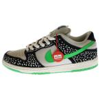 NIKE SB ナイキエスビー 【観賞用】 DUNK LOW PREMIUM SB LOON 313170-011 ダンク ルーン ローカットスニーカー グレー/グリーン US9/27cm