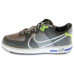 NIKE ナイキ AIR FORCE 1 REACT CD4366-002 エアフォース 1 リアクト ローカットスニーカー グレー US8.5/26.5cm