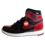 ナイキ AIR JORDAN 1 RETRO HIGH エアジョーダン1レトロハイ ブレッド パテント ハイカットスニーカー 555088-063 US9/27.0cm