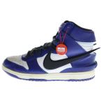ナイキ ×AMBUSH DUNK HIGH Deep Royal アンブッシュ ダンク ディープロイヤル ハイカットスニーカー US8.5/26.5cm CU7544-400
