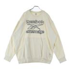 Reebok Reebok передний вышивка вырез лодочкой тренировочный футболка HA7168 слоновая кость 