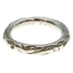 ショッピングCHROME CHROME HEARTS クロムハーツ SCRL BAND スクロールバンド リング シルバー BCA351