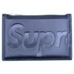 ショッピングホルダー SUPREME シュプリーム Leather Zip Card Holder BLACK レザー ジップカード ホルダー ブラック