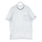 CHROME HEARTS クロムハーツ CH T-SHRT 1 ネックロゴプリント クルーネック 半袖Tシャツ カットソー ホワイト