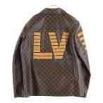 ショッピングルイヴィトン LOUIS VUITTON ルイヴィトン 22SS×NIGO ニゴ モノグラムLVトワルミリタリージャケット RM221M LSR HML07E ブラウン