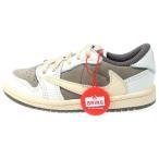 ナイキ ×TRAVIS SCOTT TD AIR JORDAN 1 REVERCE MOCHA DO5441-162 トラヴィススコット ジョーダン1 リバースモカ ローカットスニーカー