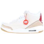 ナイキ ×LEVI'S AIR JORDAN 3 RETRO ECRU DENIM IR0910-400 リーバイス エアジョーダン3 エクリュデニム ハイカットスニーカー