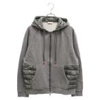 ショッピングMONCLER MONCLER モンクレール MAGLIA CARDIGAN カーディガン 切替ジップアップパーカー D20918400600 80985 グレー