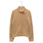 CHANEL シャネル 03A ツイードニットジャケット アルパカ ウール ココマーク ココボタン レディース P21869V01377 ベージュ/オレンジ