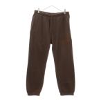 シュプリーム 22AW×ザノースフェイス ピグメント プリンテッド スウェットパンツ ブラウン NB52201I