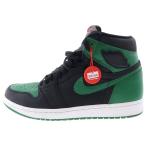 ナイキ AIR JORDAN 1 RETRO HIGH OG PINE GREEN エアジョーダン レトロ パイングリーン ハイカットスニーカー US9/27cm 555088-030