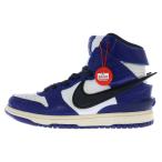 ナイキ ×アンブッシュ DUNK ダンク ディープロイヤル ハイカットスニーカー ホワイト/ブルー US6.5/24.5cm CU7544-400