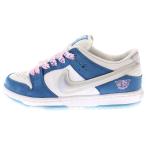 ナイキエスビー ×ボーンアンドレイズド Dunk ダンクロー ローカットスニーカー FN7819-400 ネイビー/ホワイト