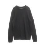 STONE ISLAND ストーンアイランド Ghost Piece Sweater 7515567FA ゴースト ピース ロゴワッペン セーターニット ブラック