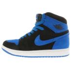NIKE ナイキ AIR JORDAN1 エアジョーダン1 レトロ ハイカットスニーカー ロイヤル リイマジンド ブルー/ブラック US6/24.0cm DZ5485-042