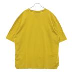BOTTEGA VENETA ボッテガヴェネタ 20AW 刺繍入り オーバーサイズ クルーネック半袖 Tシャツ イエロー