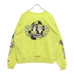 CHROME HEARTS クロムハーツ 22AW ×MATTY BOY PPO CHAIN GAME マッティボーイ チェーンゲームクルーネックスウェットトレーナー イエロー