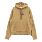 BURBERRY バーバリー Embroidered Logo Oversized Hoodie フロントロゴ刺繍 フーディープルオーバーパーカー 8020832 ベージュ