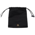 miumiu ミュウミュウ NAPPA ナイロンポーチ 巾着 ブラック