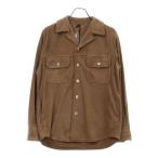 Cinquanta チンクアンタ GOAT LEATHER SHIRT JACKET ゴートレザー シャツ ジャケット L426-2112 5013 ブラウン