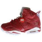 NIKE ナイキ ×SLAM DUNK AIR JORDAN 6 RETRO 717302-600 スラムダンク エアジョーダン6 ハイカットスニーカー レッド US11/29cm