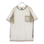 クロムハーツ OLD NYC NECK LOGO S/S TEE オールドモデル ネック ロゴ バッククロス プリント 半袖Tシャツ カットソー ホワイト