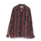 WACKO MARIA ワコマリア LEOPARD HAWAIIAN SHIRT S/S レオパード ハワイアンシャツ 長袖シャツ 24FWE-WMS-HI01 マルチ