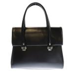 コムデギャルソンコムデギャルソン 19SS FAKE LEATHER FLAP TOTE BAG フェイクレザー フラップトートバッグ RC-K202 ブラック