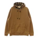 BURBERRY バーバリー ノバチェックフーディー プルオーバーパーカー 8045006 ブラウン