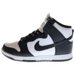 ナイキ Dunk ダンクハイ チャンピオンシップ ホワイト ハイカットスニーカー DD1399-105 ブラック/ホワイト US8.5/26.5cm