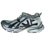 BALENCIAGA バレンシアガ RUNNER ランナー 異素材切替 ユーズド加工 ローカットスニーカー シューズ グレー 772774