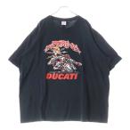 SUPREME シュプリーム 24SS Ducati Bike Tee ドゥカティ バイク ロゴ クルーネック半袖Tシャツ ブラック