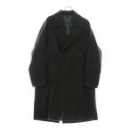 De Petrillo デ ペトリロ ダブルベルベット カシミアコート TW22148U チャコールグレー