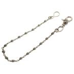 CHROME HEARTS Chrome Hearts 1BALL SHORT-S/1 зажим Short #1 Cross мяч цепочка для бумажника серебряный BCA061