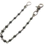 CHROME HEARTS Chrome Hearts 2BALL SHORT-S/1 зажим Short #2 Cross мяч цепочка для бумажника серебряный BCA063