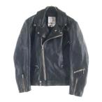 ショッピングfit ルイスレザー 441T CYCLONE TIGHT FIT サイクロン タイトフィット シープスキン ダブルライダース レザージャケット ブラック
