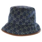 ショッピングＧＧキャンバス GUCCI グッチ GGキャンバス デニムバケットハット ブルー 576371 4HAC3